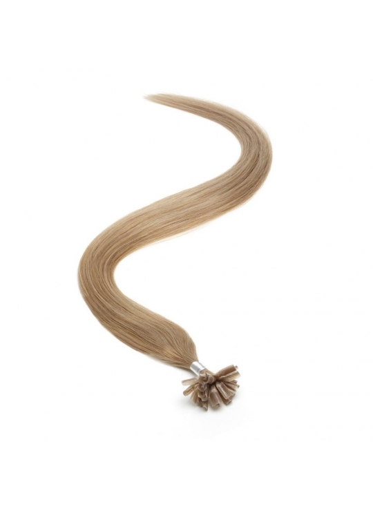 Farve 20 gylden blond, 100 totter 1 grams luksus remy hår, 60 cm langt, med keratin negle